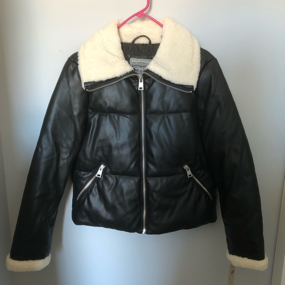 Levi’s Shearling puffer coat